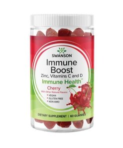 SWANSON Immune Boost smak winiowy 60 gumisiów